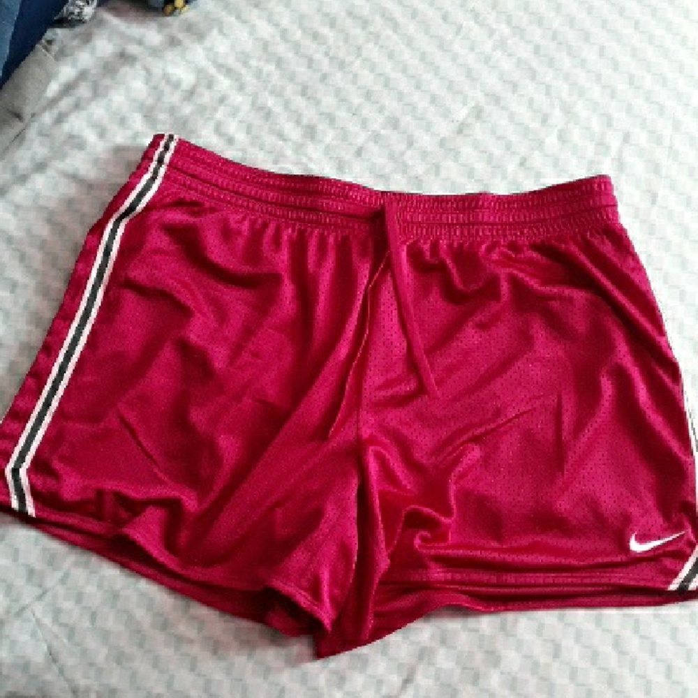 Nike Women's Pink Athletic Shorts